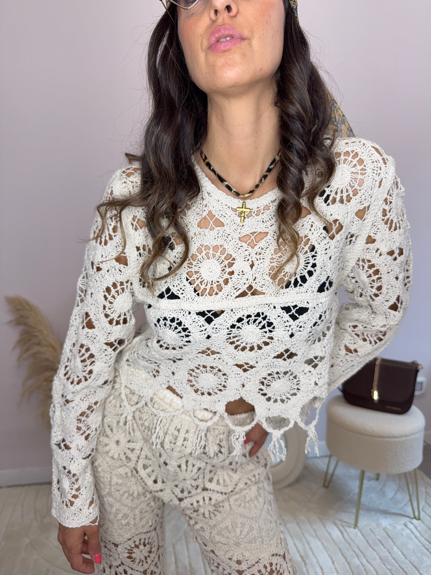 Maglia Macramè