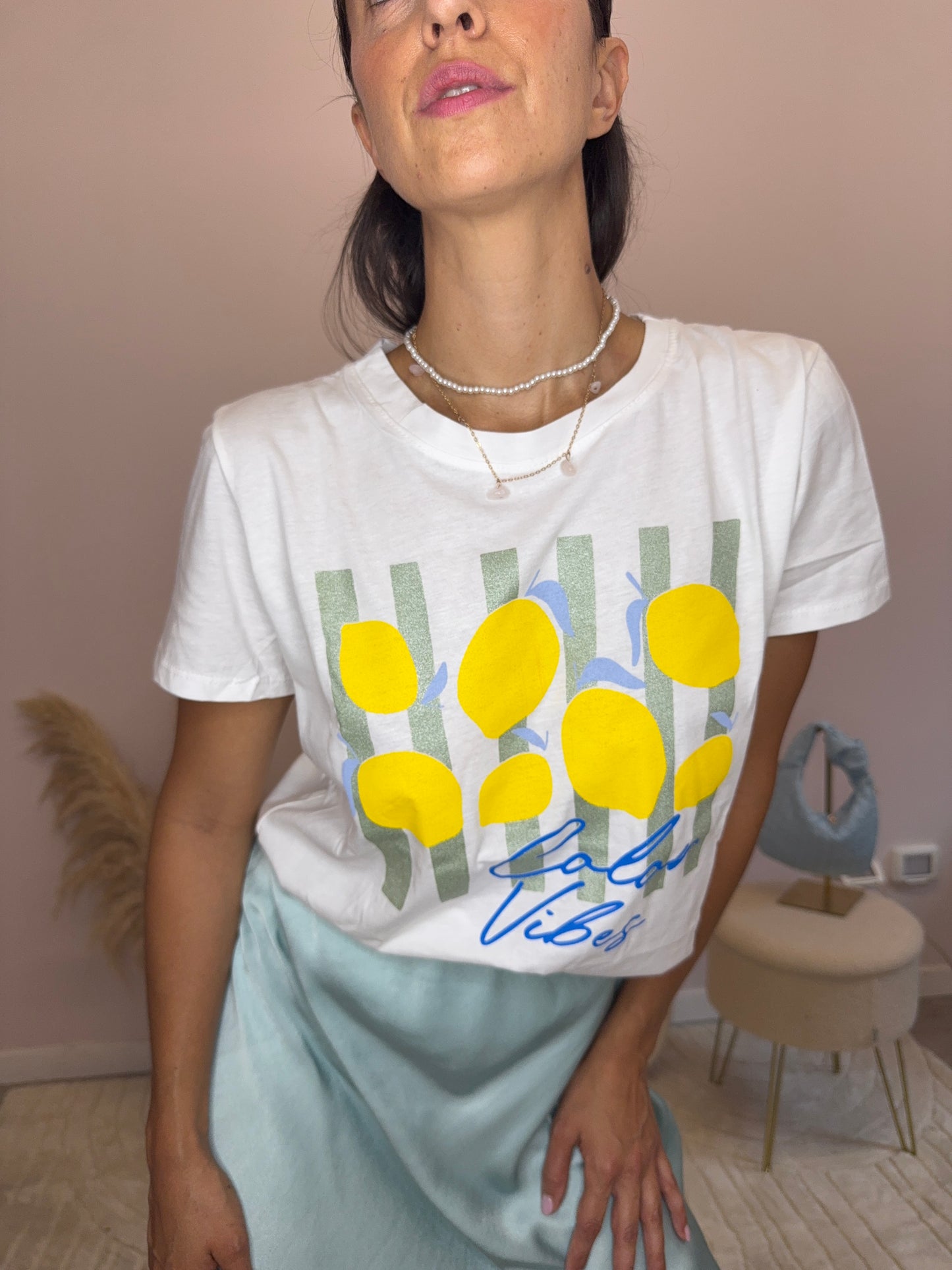 T-shirt stampa Limoni